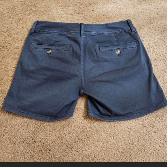 American Eagle Outfitters Women's Navy Shorts | Midi | High Waisted | Size 4 - Picture 2 of 7